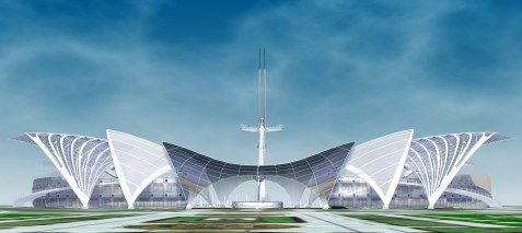 Закрытый конкурс на архитектурную концепцию общественного центра микрорайона №1 «Куркино», фотография 3