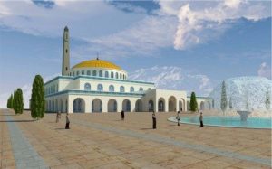 Комплекс Соборной мечети в городе Магас, Республика Ингушетия