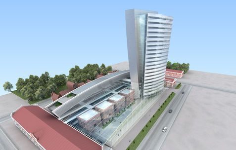 Многофункциональный торгово-офисно-гостиничный комплекс в г. Пермь, фотография 1